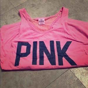 VS pink Racerback tank!!